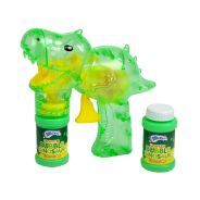 Dino Light Up Bubble Gun