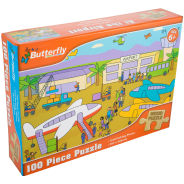 A3 Wooden 100 Piece Puzzle Assorted