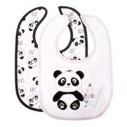 Jersey Bibs Panda 2 Pack