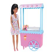 Caylee Brunette Ice Cream Cart