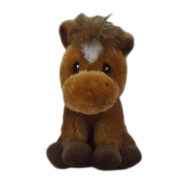 19cm Sitting Horse