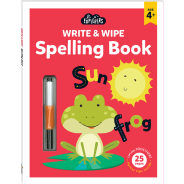 JUNIOR EXPLORERS WRITE & WIPE SPELLING BOOK