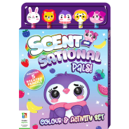 HINKLER SCENTSATIONAL PALS COLOUR & ACTIVITY SET 