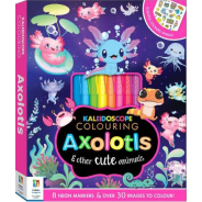 Kaleidoscope Colouring Kit Axolotls 