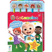 Cocomelon Colouring and 5 Pencil Activity Set