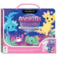 Kaleidoscope Colouring Axolotls & Friends Creative Colouring Kit